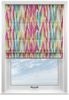 Bombay Velvet, Pop Fusion - Motorised Roman Blind